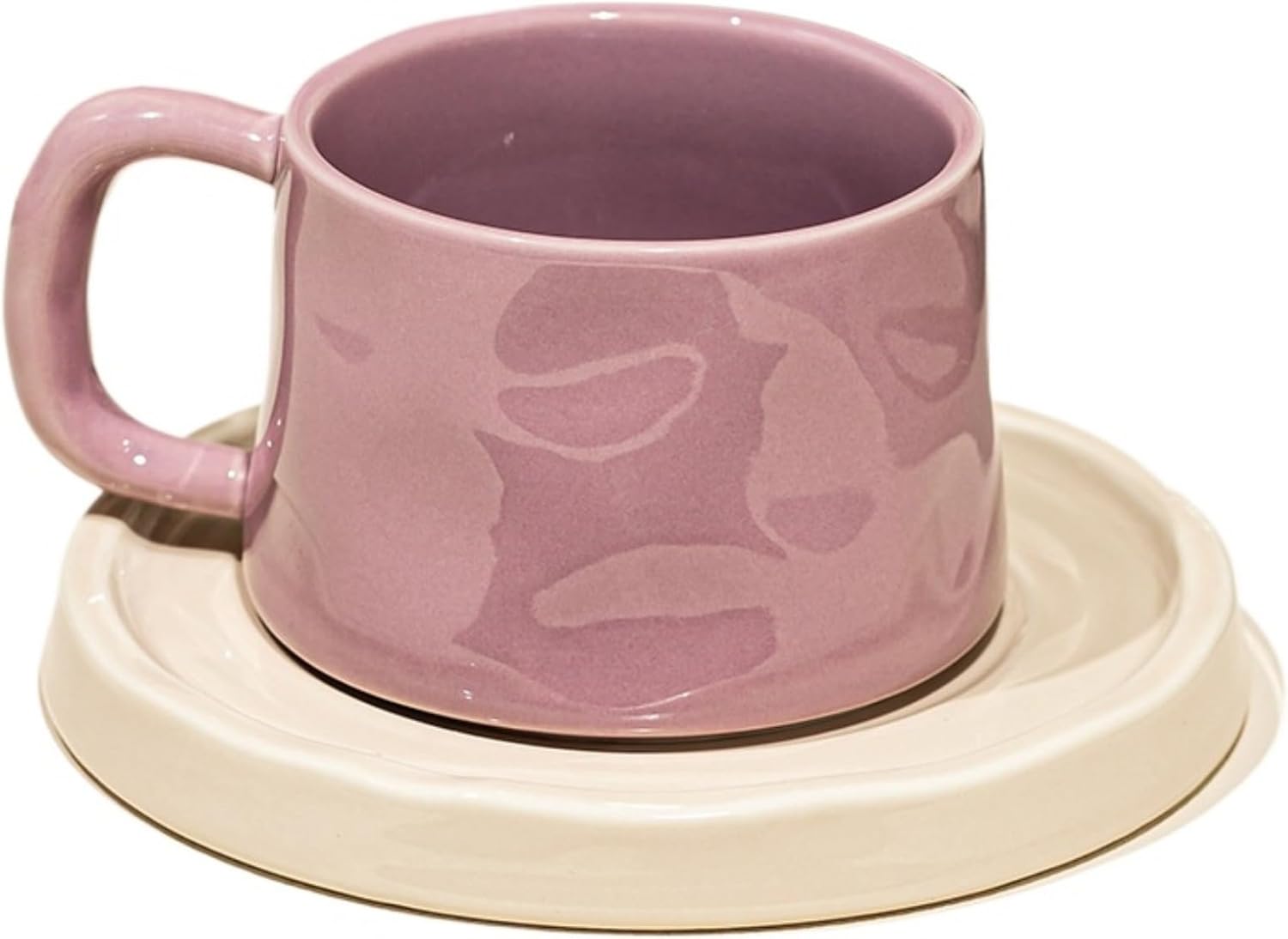 Lekolock 水コップ コーヒーカップ+カップ皿セット